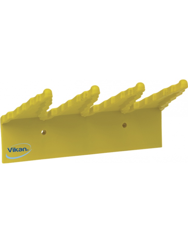 Vikan, věšák nástěnný, 240mm (na 3 produkty), žlutý