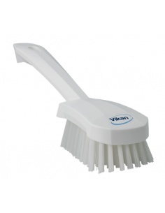 Vikan, kartáč ruční, ergonomický, tvrdý, 330mm, bílý