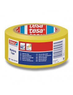 Páska koridorová, 50/33, žlutá, TESA 60760