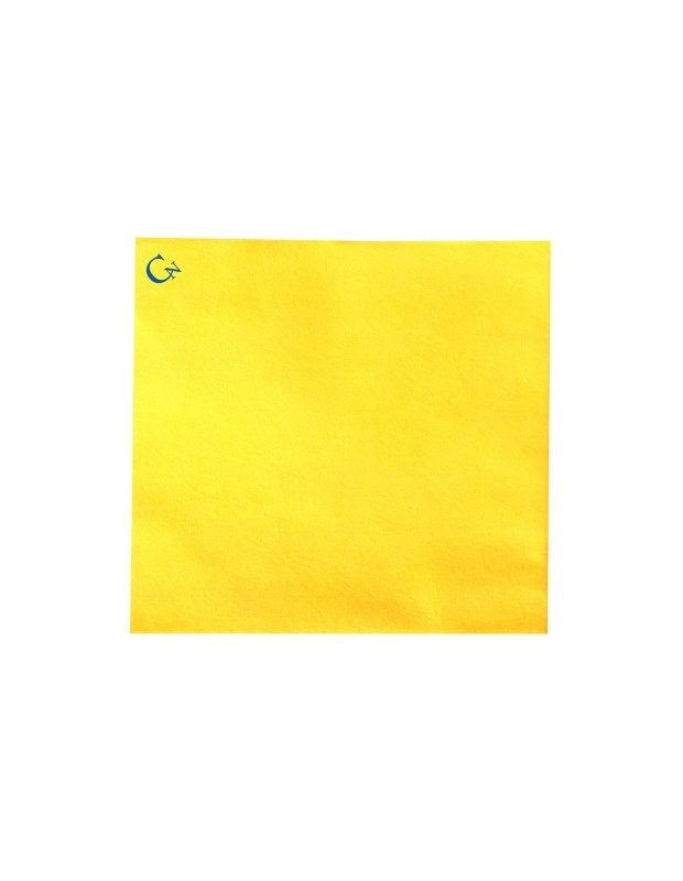 CLEAMAX Fine, utěrka 40x40cm, žlutá, 12ks