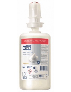 Mýdlo pěnové, antimikrobiální, 1l