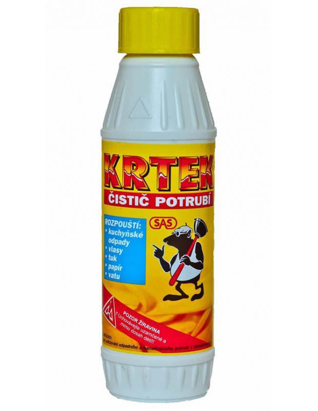 Čistič odpadů Krtek 450g