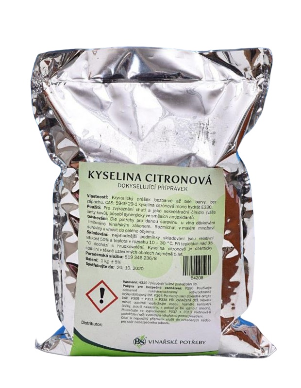 Kyselina citronová, 1kg