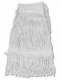 Mop třásňový bílý, 350g, prošítý