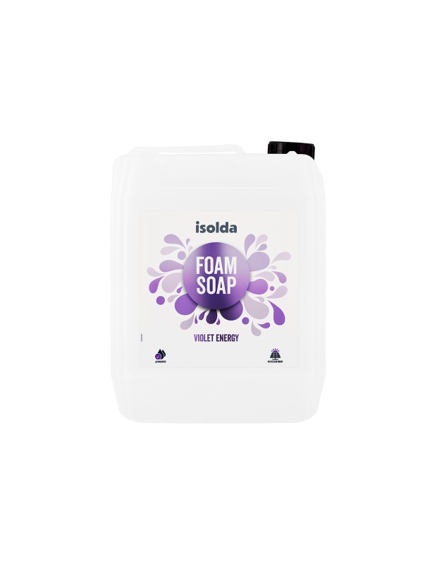 ISOLDA zpěňovací mýdlo Violet energy, 5L