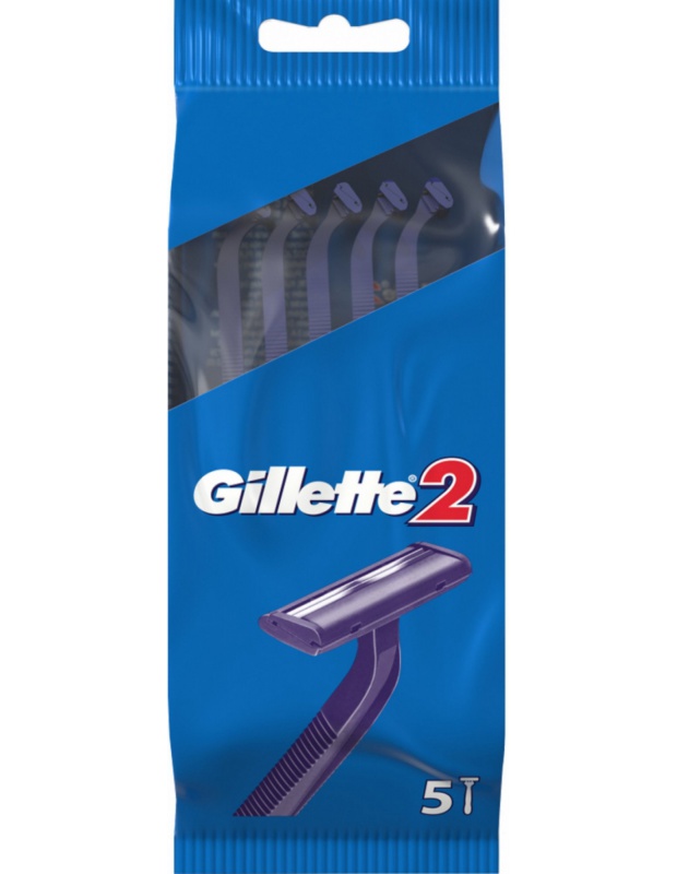 Holítka Gillette 2, pro muže, 2břity, 5ks