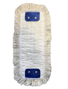 Mop plochý F-40, dvoudírkový, bílá lemovka