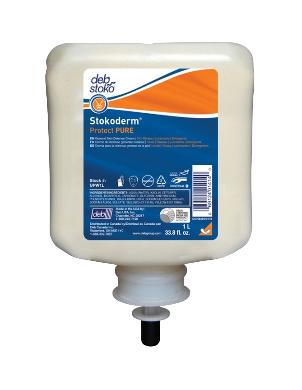 DEB, Stokoderm Protect PURE-ochranný krém, 1l