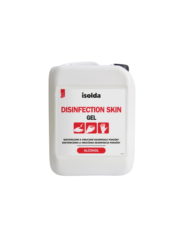 ISOLDA disinfection SKIN, gelová, 5L