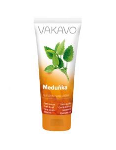 VAKAVO krém na ruce glycerinový, Meduňka, 100ml