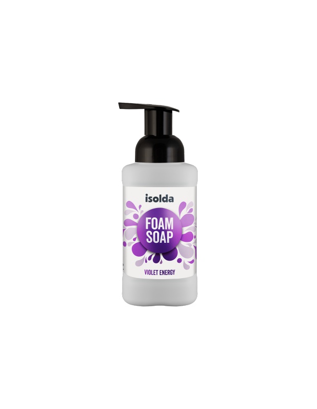 ISOLDA zpěňovací mýdlo Violet energy, 400ml