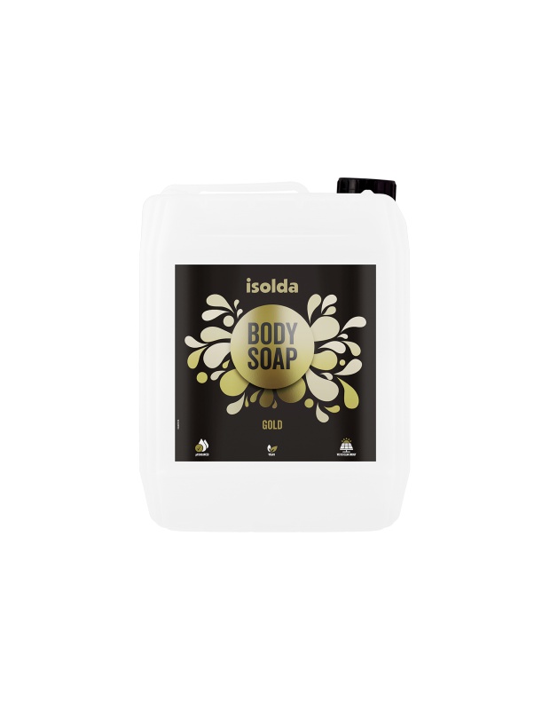 ISOLDA, luxusní sprchový gel, Gold, 5L