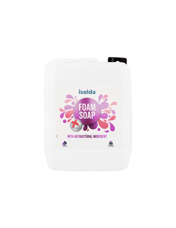 ISOLDA pěnové mýdlo s antibakter.přísadou, 5l