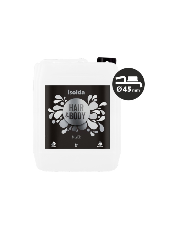 ISOLDA silver line Hair&Body shampoo, 5L