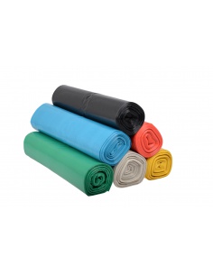 Pytel 40 LDPE, 70x110cm, modrý, rol. 25ks 2