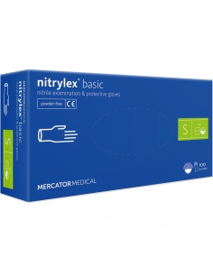 Rukavice jednoráz. MercatorMedical Clasic, nitril nepudr,...