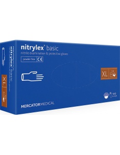 Rukavice jednoráz. MercatorMedical Clasic, nitril nepudr,...