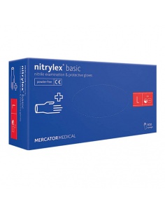 Rukavice jednoráz. MercatorMedical Clasic, nitril nepudr,...