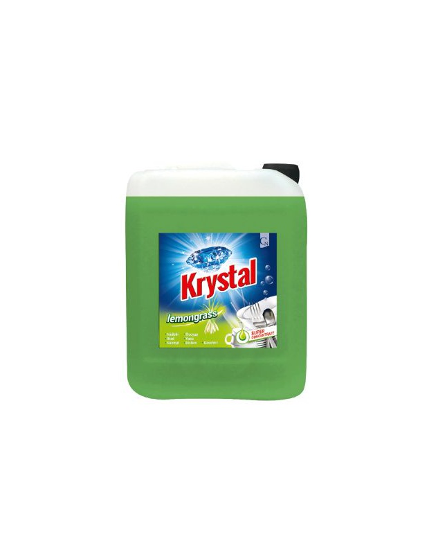 KRYSTAL na nádobí, lemongrass,10L + vratný kanystr