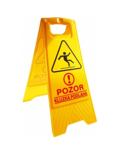 Tabule výstražná "Pozor kluzká podlaha"