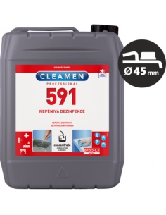 CLEAMEN 591 nepěnivá dezinfekce, 5l