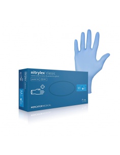 Rukavice jednoráz. MercatorMedical Clasic, nitril nepudr,...
