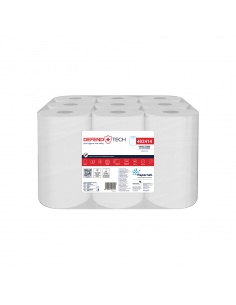 Pap. ručníky v roli "MINI" 50m, 2vr., bílé, bal. 9ks