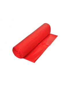 Pytel 60 LDPE, 70x110cm, červený, rol. 20ks