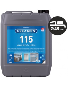 CLEAMEN 115, nerez čistič a leštič, 5l