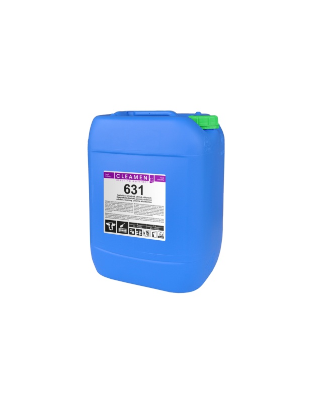 CLEAMEN 631, alkalický pěnivý čistící a dezinfekční přípravek, 24kg +kanystr 50,-