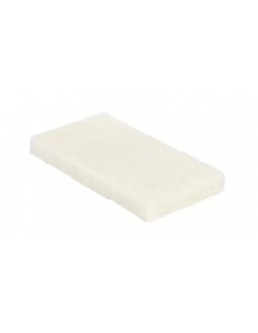 Pad obdélníkový bílý