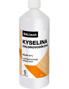 Kyselina chlorovodíková(solná), 1l