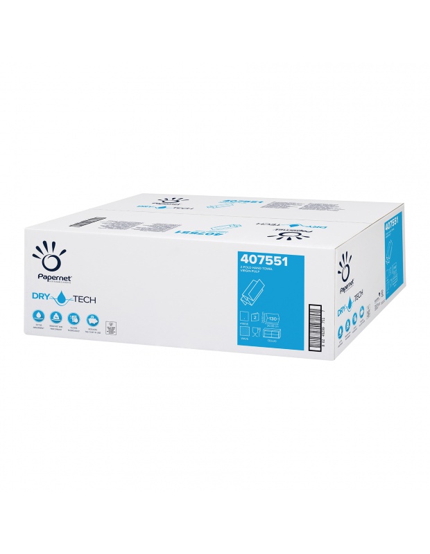 Pap. ručníky "Z", SUPERIOR DryTech, 2vr., TAD-cel., 2000ks