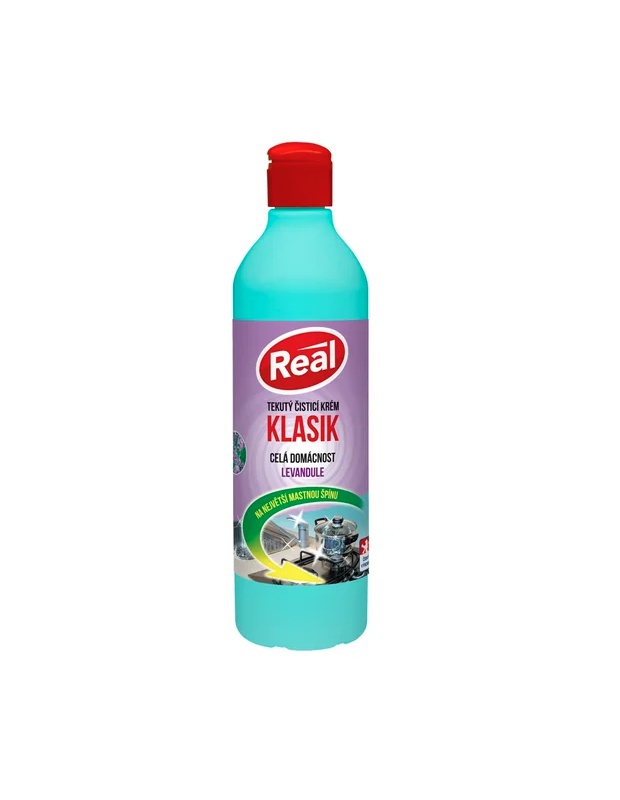 Real clasic, tekutý písek, 600g, levandule
