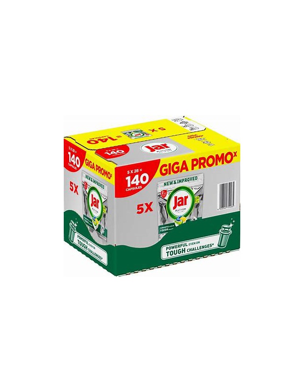 Jar Platinum, polštářky do myčky, 140ks