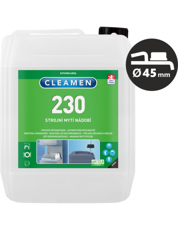 CLEAMEN 230, strojní mytí nádobí, 6kg