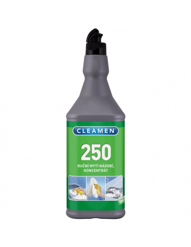 CLEAMEN 250, ruční mytí nádobí,koncentr., 1L