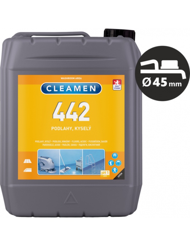 CLEAMEN 442, strojní podlahy kyselé, 5L