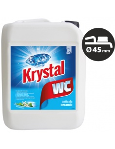 KRYSTAL na WC kyselý na keramiku, modrý, 5L