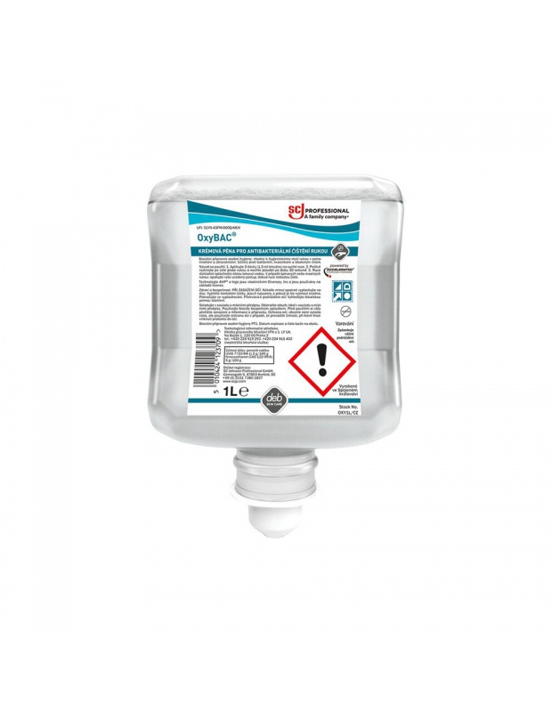 DEB, OxyBac Foam Wash, 1l