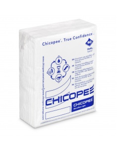 CHICOPEE Microfibre Light Wipe, White - No Print,...