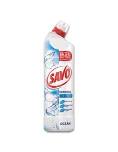 Savo WC čistič ocean, modrý, 750ml