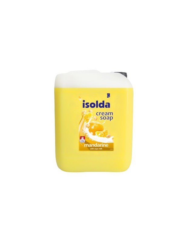 ISOLDA, tekuté mýdlo, mandarinka se soj.ml., 5L