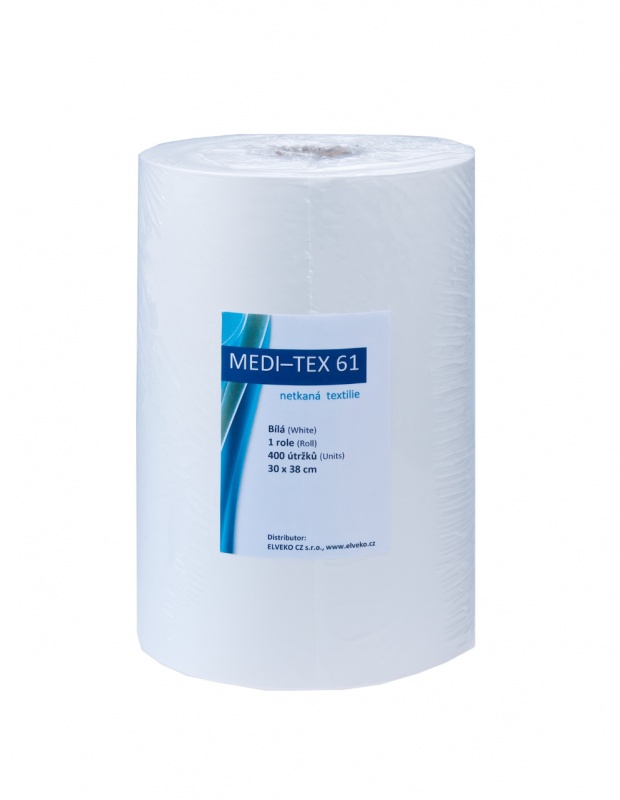 MEDI-TEX 61, 30x38cm, 400útr, rol, bílá