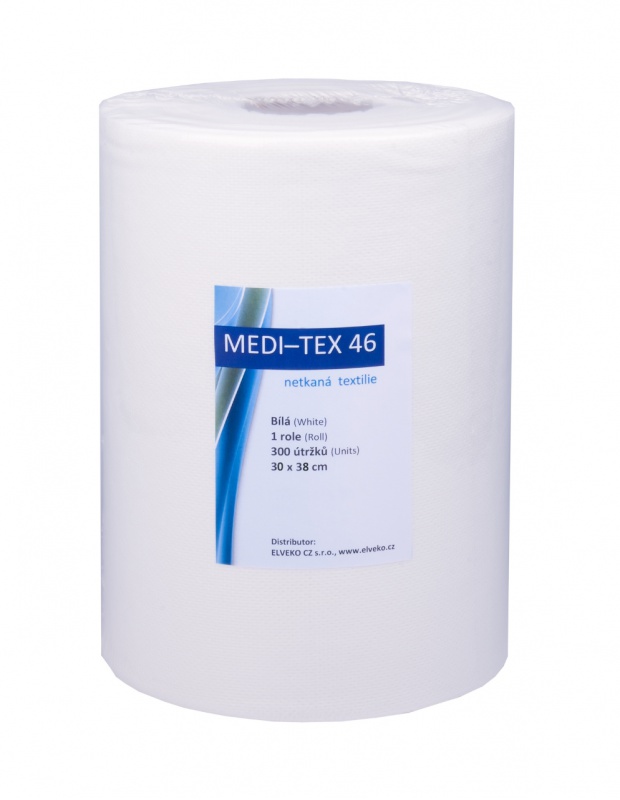 MEDI-TEX 46, 30x38cm, 300 útr., bílá, role