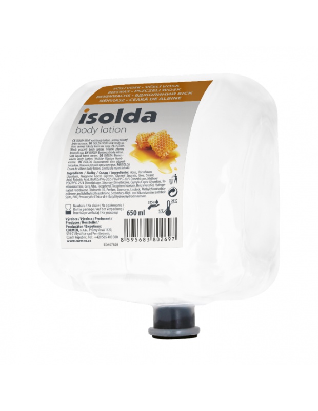 ISOLDA Včelí vosk body loation, 650ml, TEAM