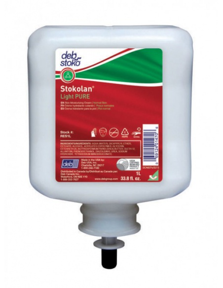 DEB, Stokolan Light PURE, regenerační krém 1l