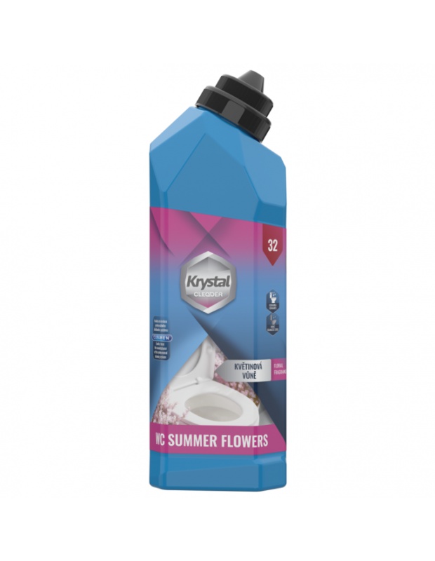KRYSTAL WC summer flowers 750 ml NEW