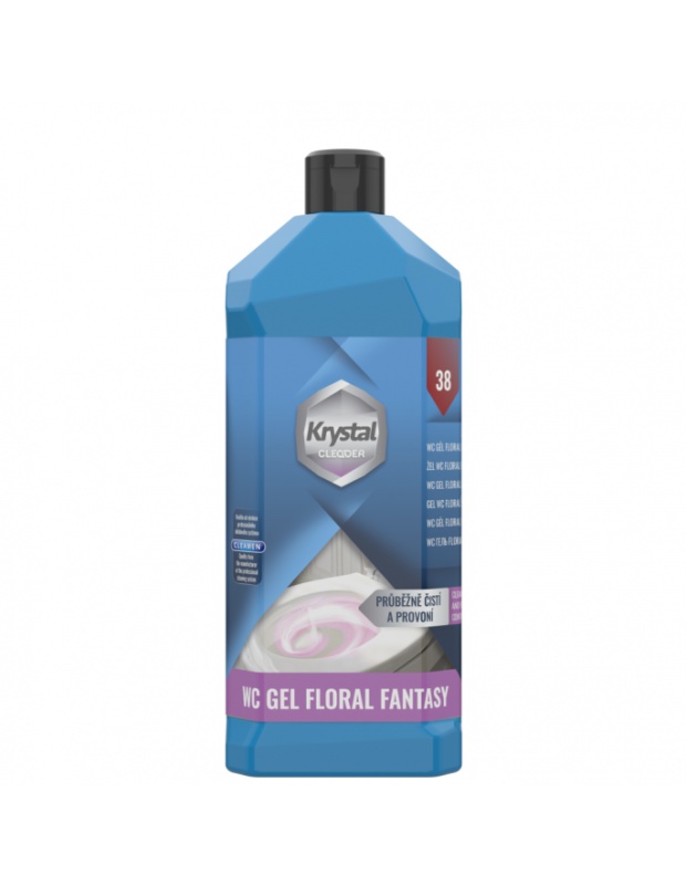 KRYSTAL WC gel floral fantasy 750 ml NEW