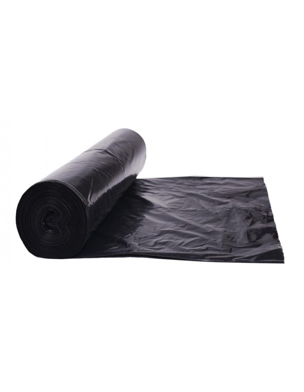 Pytel PE, 100x120 cm, 80 mi, recyklát, černý,...